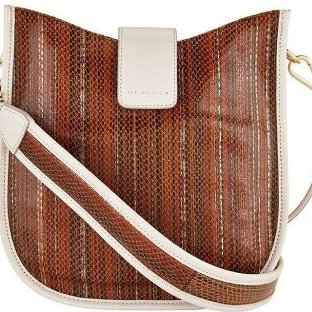 Lori Goldstein Logo Crossbody Bag w/Guitar Strap - LAST ONE